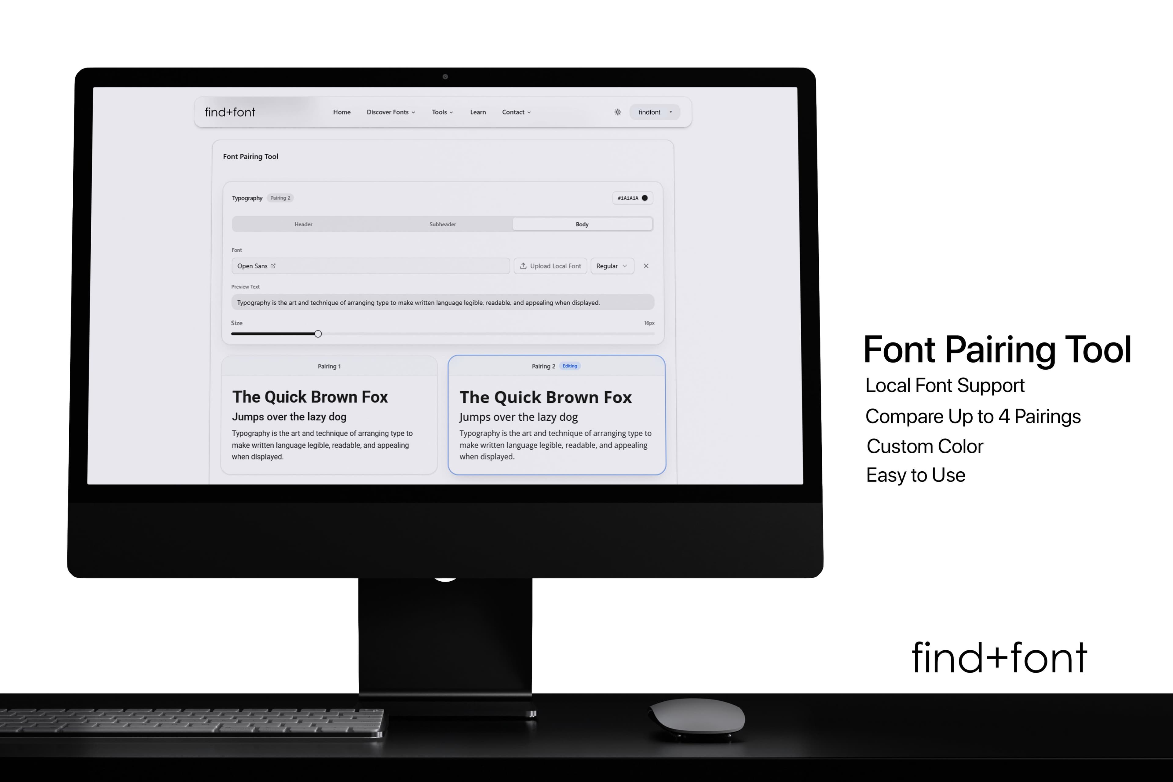 AI Font Pairing Tool by Find Font